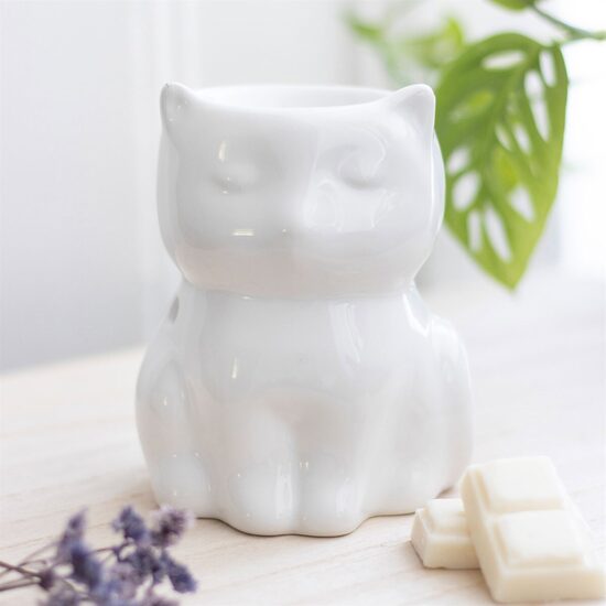 Wax burner White Cat